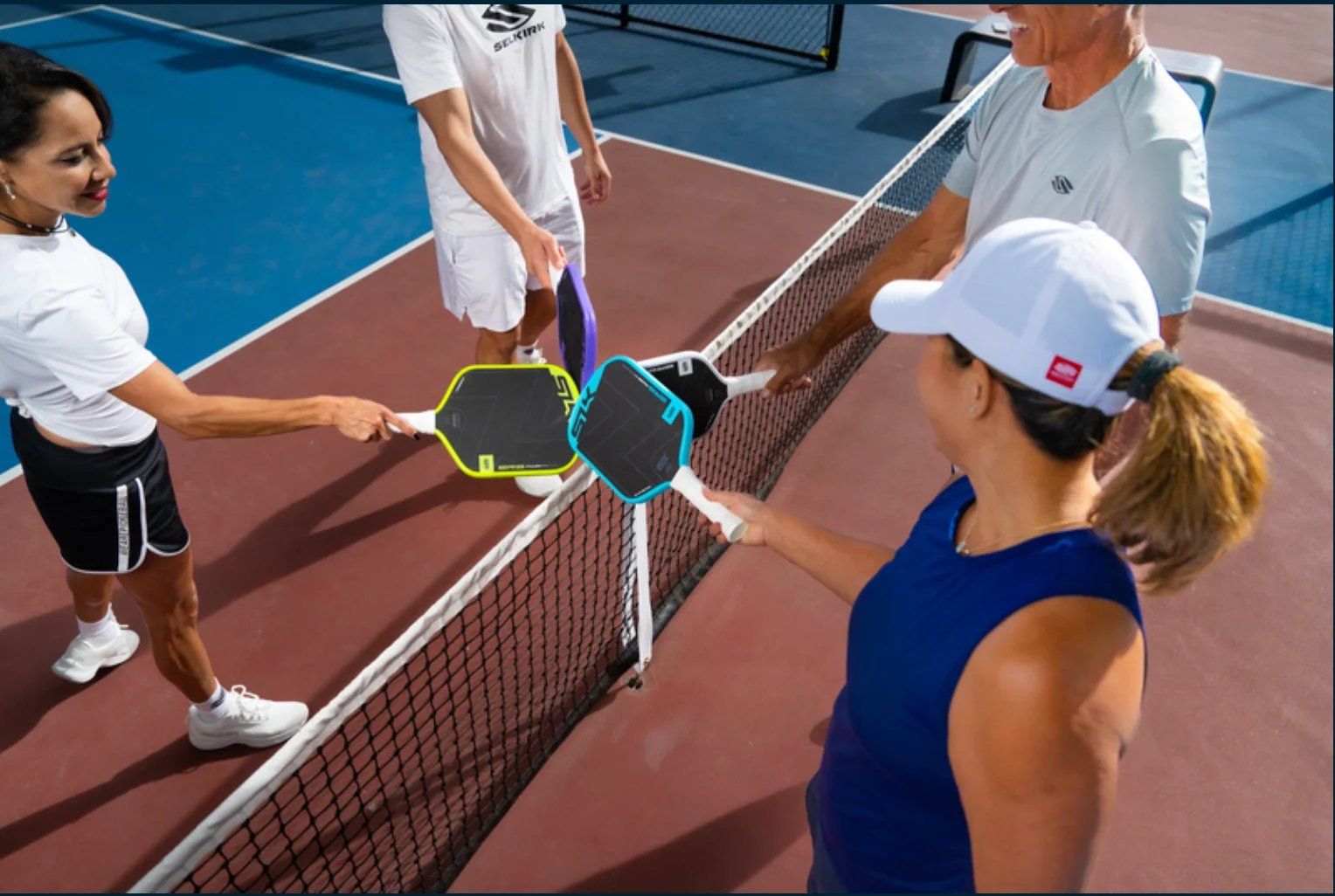 Athletes moving together during a game